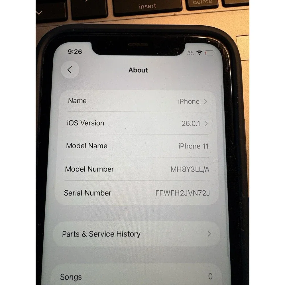 Apple iPhone 11 64GB Black Unlocked Smartphone Clean IMEI Works Great